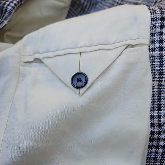 Isabel Marant Celeigh check double breasted blazer size FR 40 US 8 - Picture 6 of 11